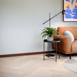 8614 - PVC-plint walnoot - PVC - 9 x 75 mm (2) (thumbnail)