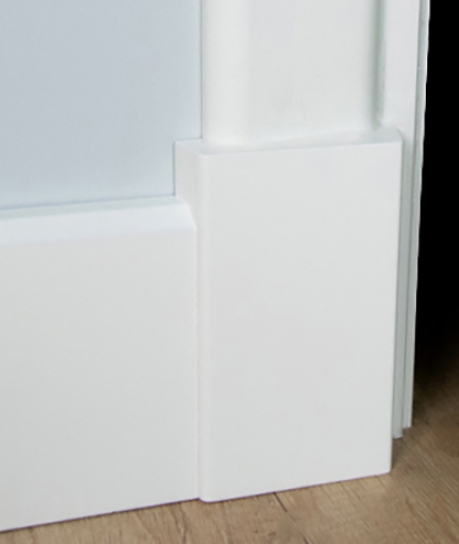 0321 - Trapezeplintneut uit voorraad - MDF v313 - 22 x 75 x 110 mm (1)