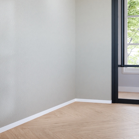 5422 - Aluminium strip wit (RAL9010) - Aluminium bewerkt - 2,5 x 100 mm (2)