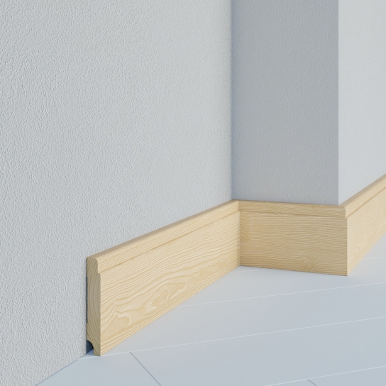 G316 - Luxe plint - Grenen - 15 x 90 mm (1)