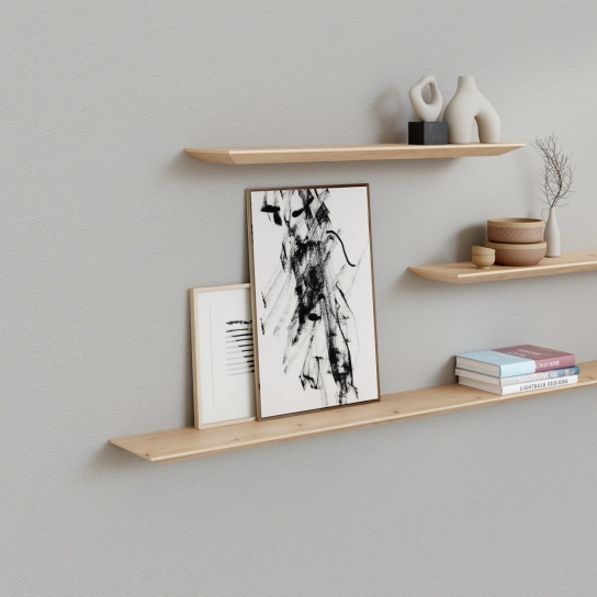 5127 - Wandplank verjongd - Grenen - 25 mm dik (3)