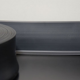 Plintenfabriek | Flexibele PVC-plint donkergrijs (1,3 mm) - eenvoudig online bestellen