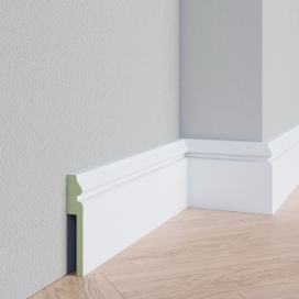 Plintenfabriek | Elegance overzetplint MDF vochtwerend - eenvoudig online bestellen