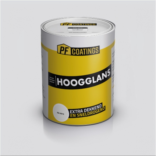 6003 - PF Coatings hoogglans - Acrylverf (waterbasis) - 1 liter