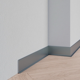 Plintenfabriek | Aluminium plint gezandstraald antraciet grijs - eenvoudig online bestellen