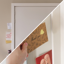 Plintenfabriek |  Gladde architraaf MDF vochtwerend  met TOM gleuf- eenvoudig online bestellen