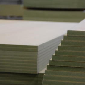 Plintenfabriek | MDF vochtwerend plaat groen - eenvoudig online bestellen