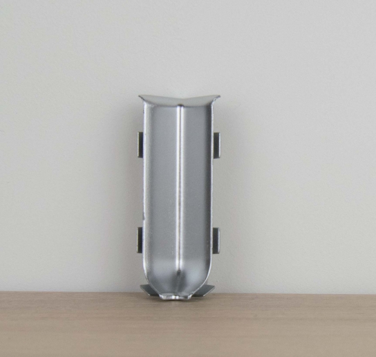 5502_BI_ - Binnenhoek geborsteld zijdeglans zilver (bij 5502)  - Aluminium bewerkt - 10 x 80 mm