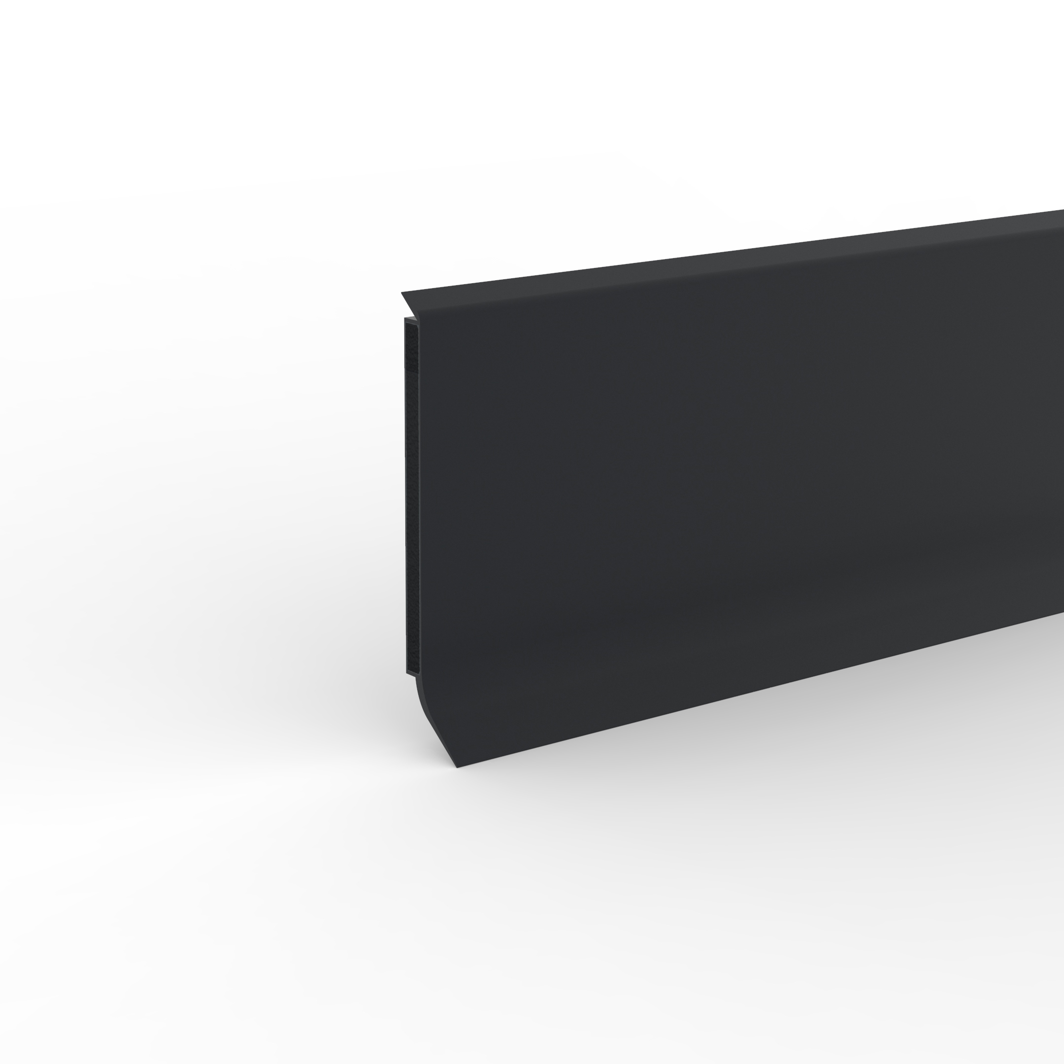 volgens Door Heel veel goeds 8634 - Polyblend-plint zwart - PVC - 15 x 100 mm - online kopen -