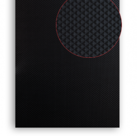 Plintenfabriek | MDF vochtwerend plaat zwart met structuur - eenvoudig online bestellen