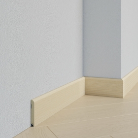 Plintenfabriek | Fineerplint eiken geblancheerd - eenvoudig online bestellen