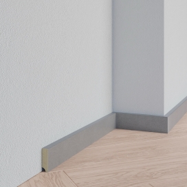 Plintenfabriek | Folieplint betonlook - eenvoudig online bestellen