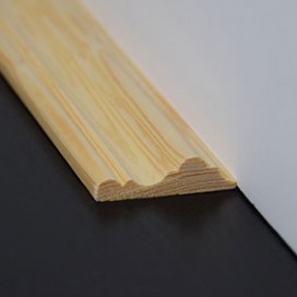 Plintenfabriek | Landelijke sierlijst grenenhout - eenvoudig online bestellen