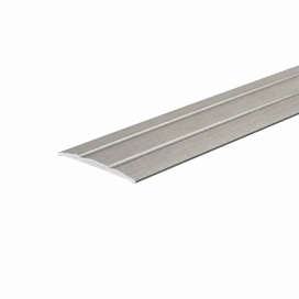 AMP - Overgangsprofiel - Aluminium bewerkt - Geborsteld RVS (2) (thumbnail)