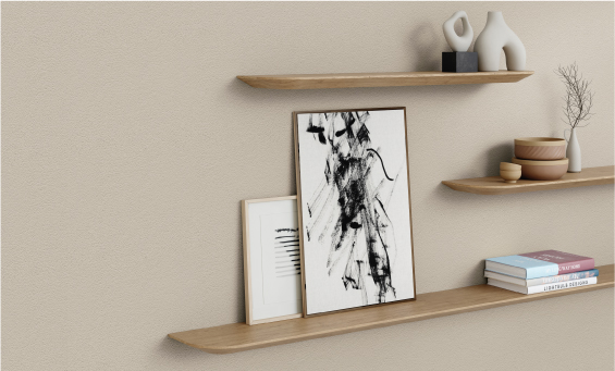 Eiken wandplanken