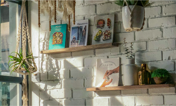 Wandplanken Retro Vintage stijl