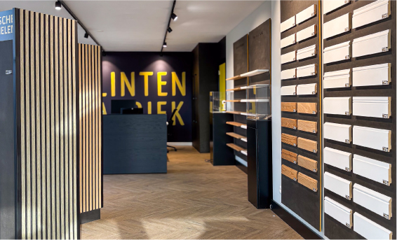 Plintenfabriek showroom in Antwerpen